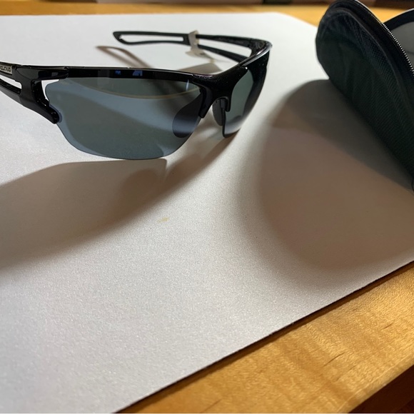 Suncloud Cutback Black Sunglasses w/ Silver Mirror Polycarbonate Lens, BRAND NEW - Picture 4 of 7